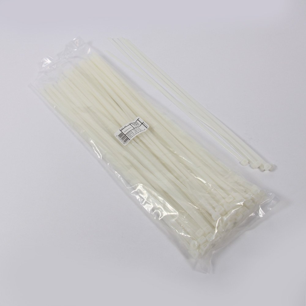 Tyraps 530 x 7,6mm - wit