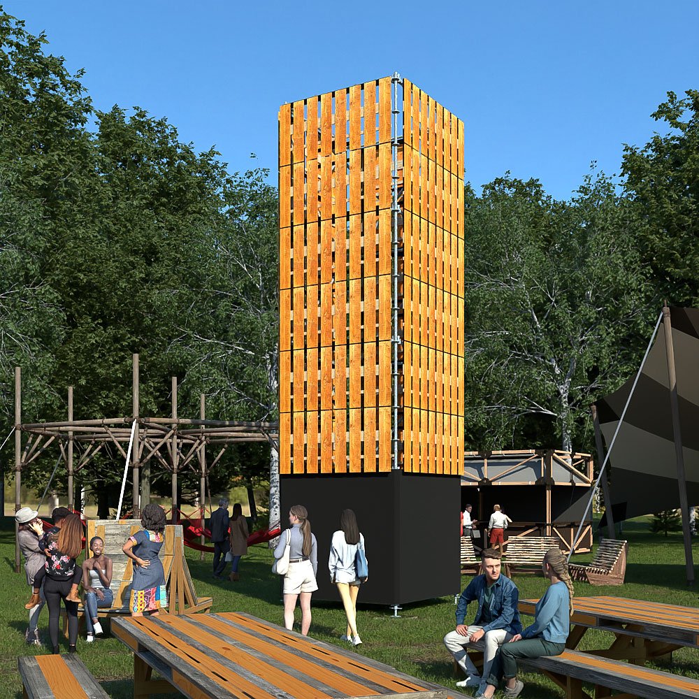 Big Pallet Teak (1stk)