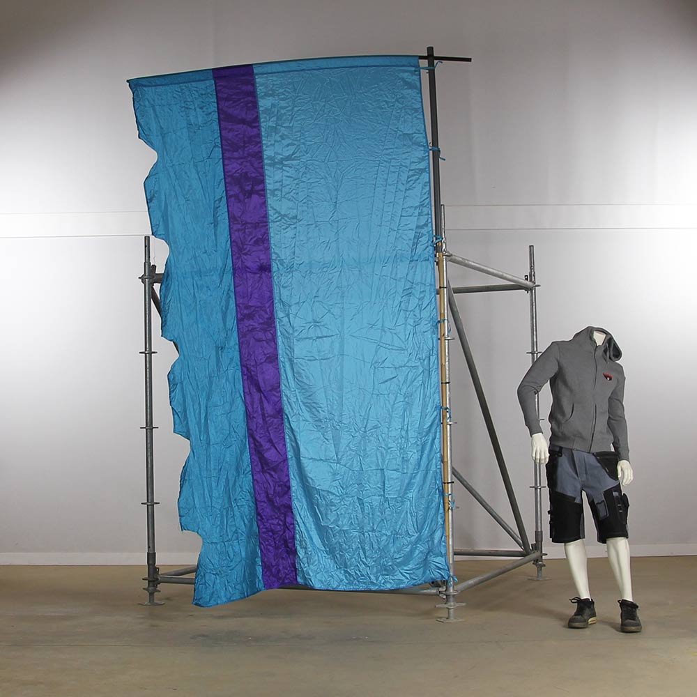 Hippie Flag - Blue Three