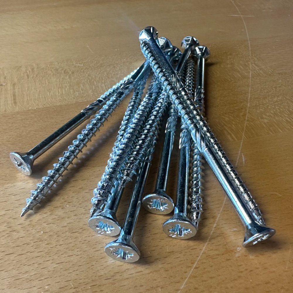 Houtschroef Verzonken PZ 5.0x100/60 (100 stuks)