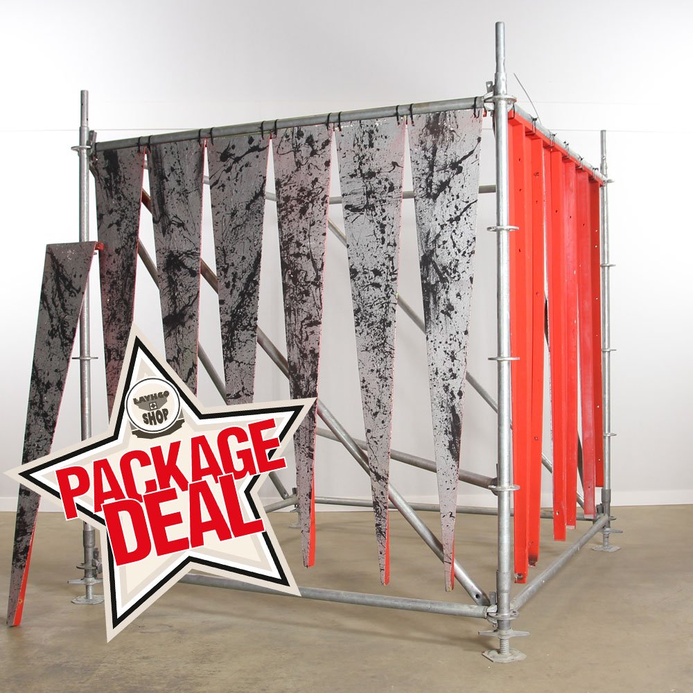 Pointy Silver Scattered (24-Pack)