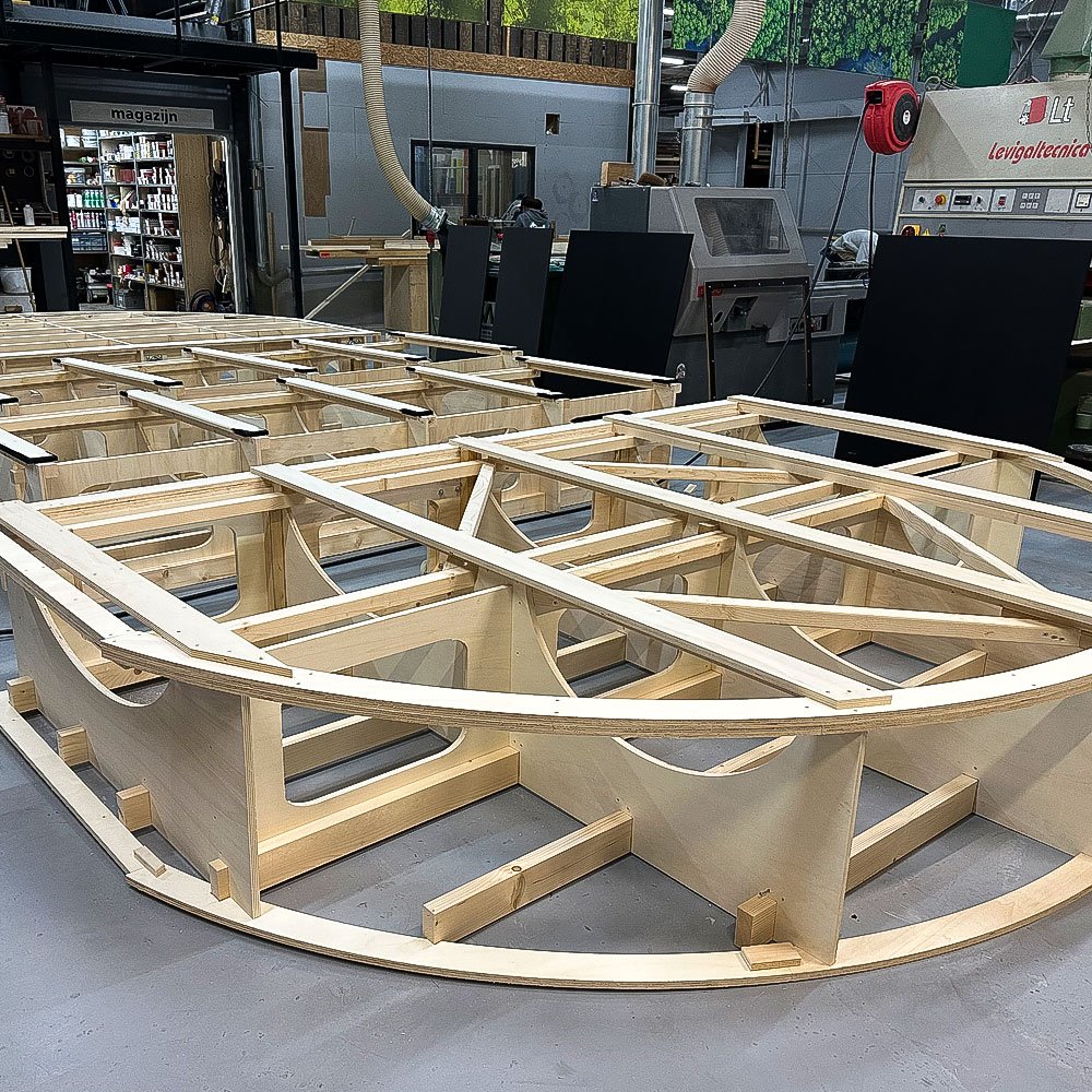 Prefab: podium voor Tino Martin is in de maak